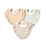 Yếm cho bé hình tam giác hoa xinh xắn